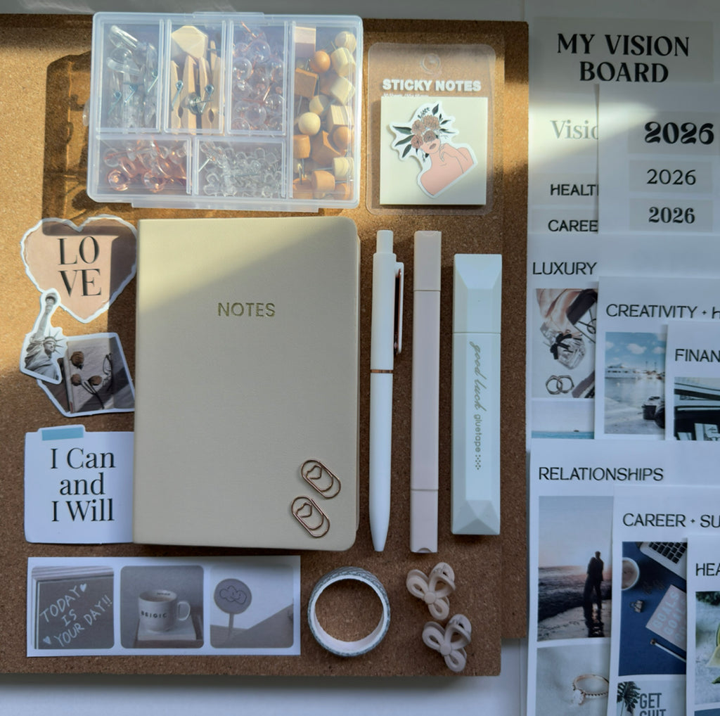 2026 Vision Board Kit – Create the Life You Imagine