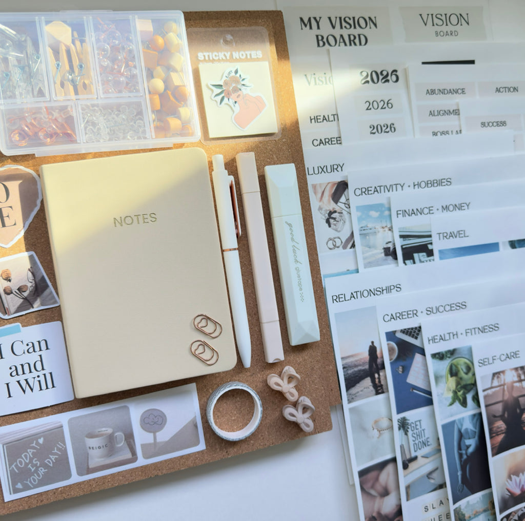 2026 Vision Board Kit – Create the Life You Imagine