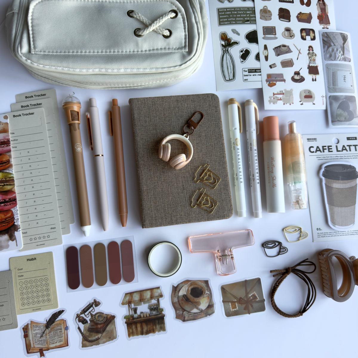 Cozy Café Journal Set 🤎
