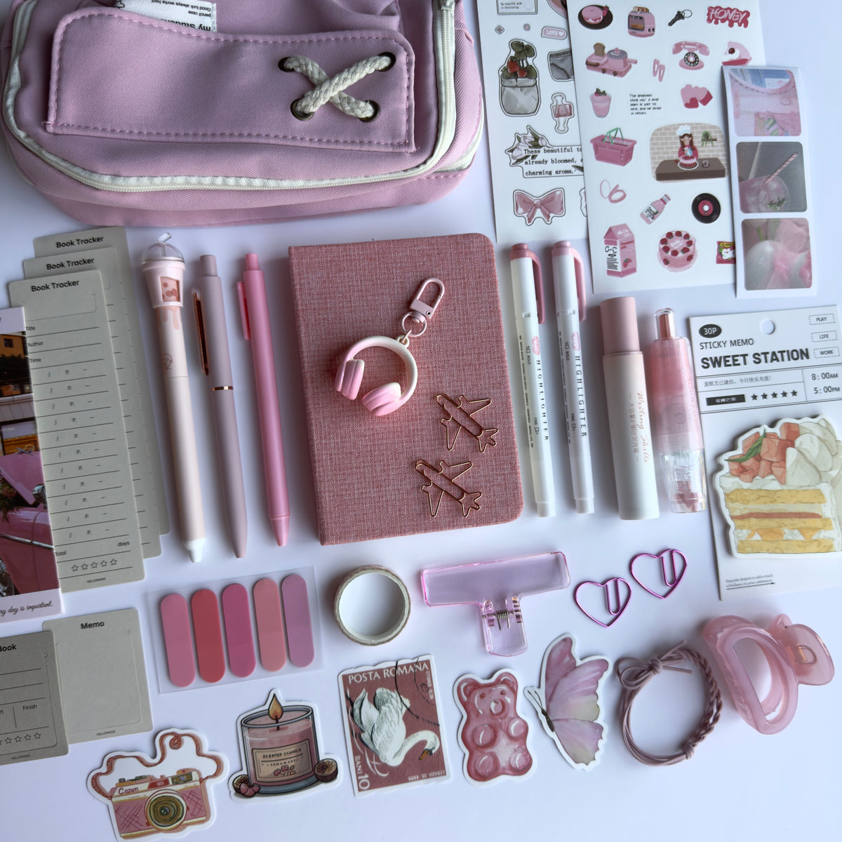 Pink Tulip Journal Set 🩷