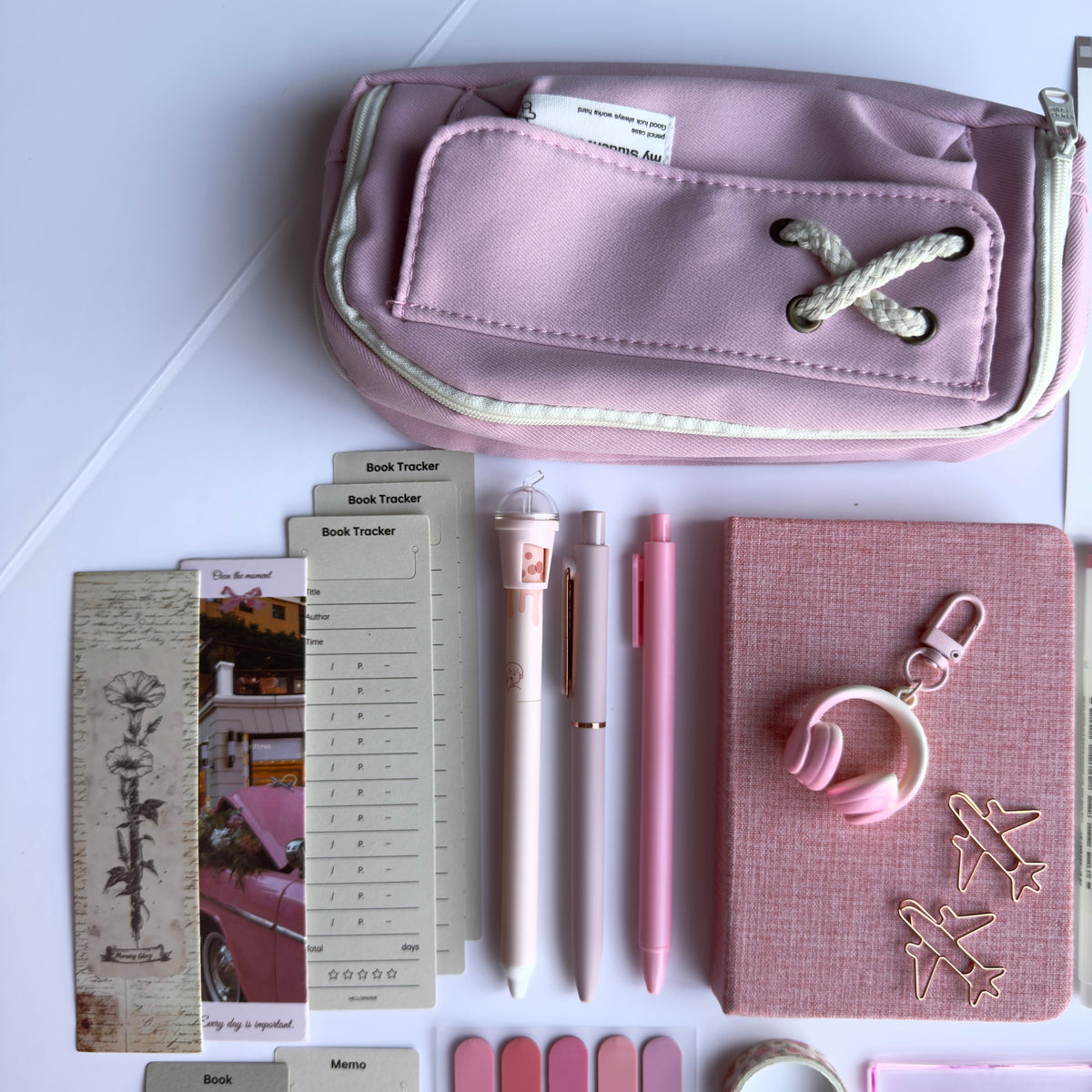 Pink Tulip Journal Set 🩷