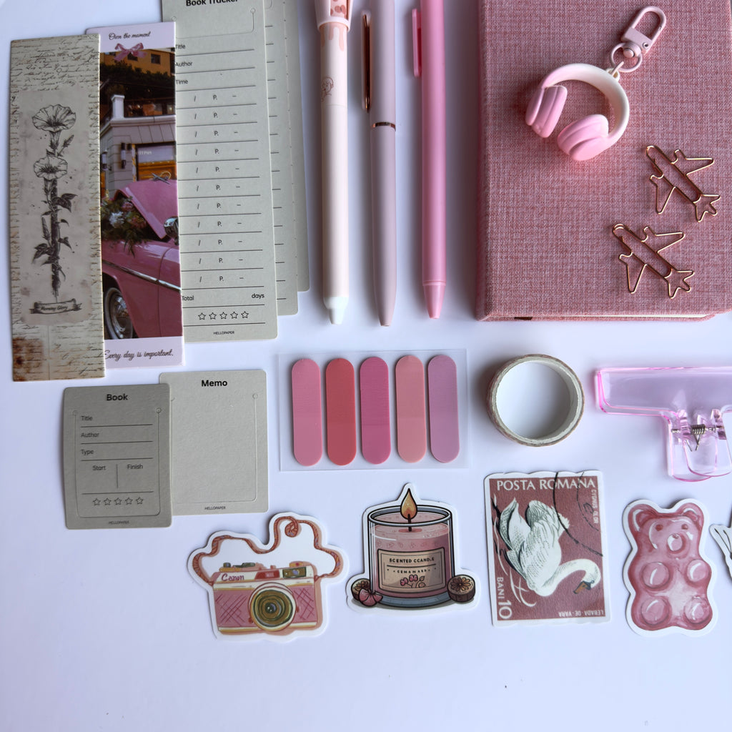 Pink Tulip Journal Set 🩷