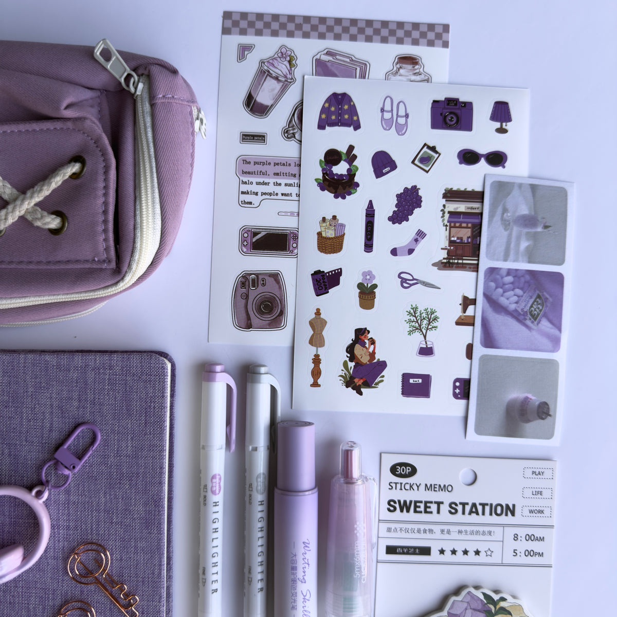 Lavender Moon Journal Set 💜