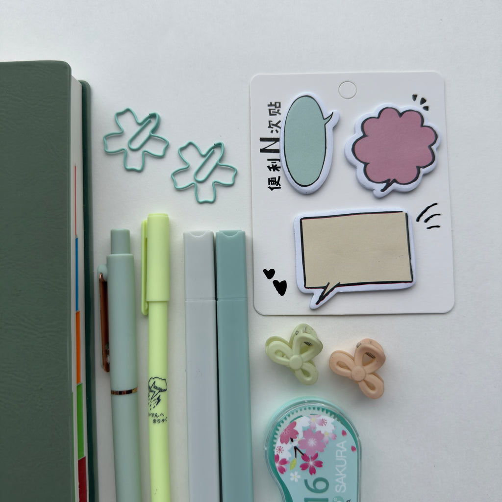 🌿 Green 2026 Year Goal Planner Bundle