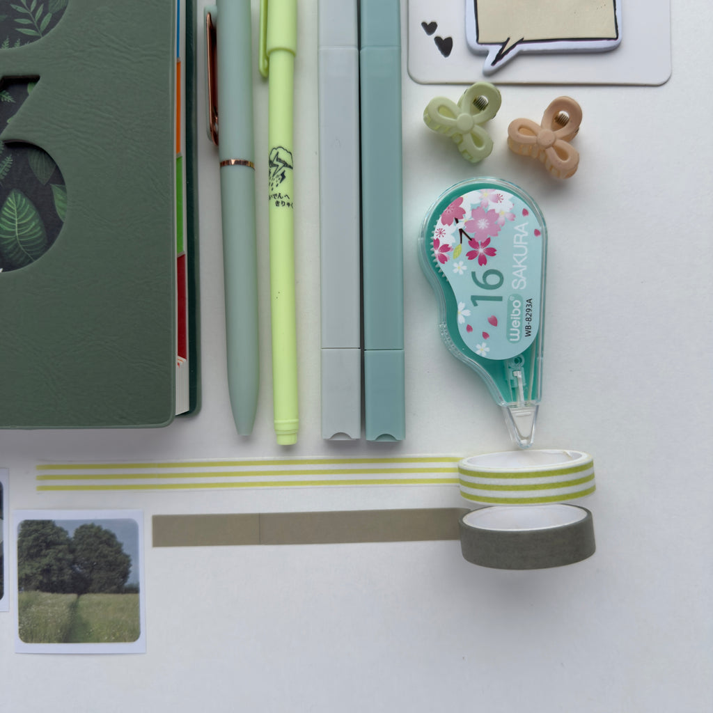 🌿 Green 2026 Year Goal Planner Bundle