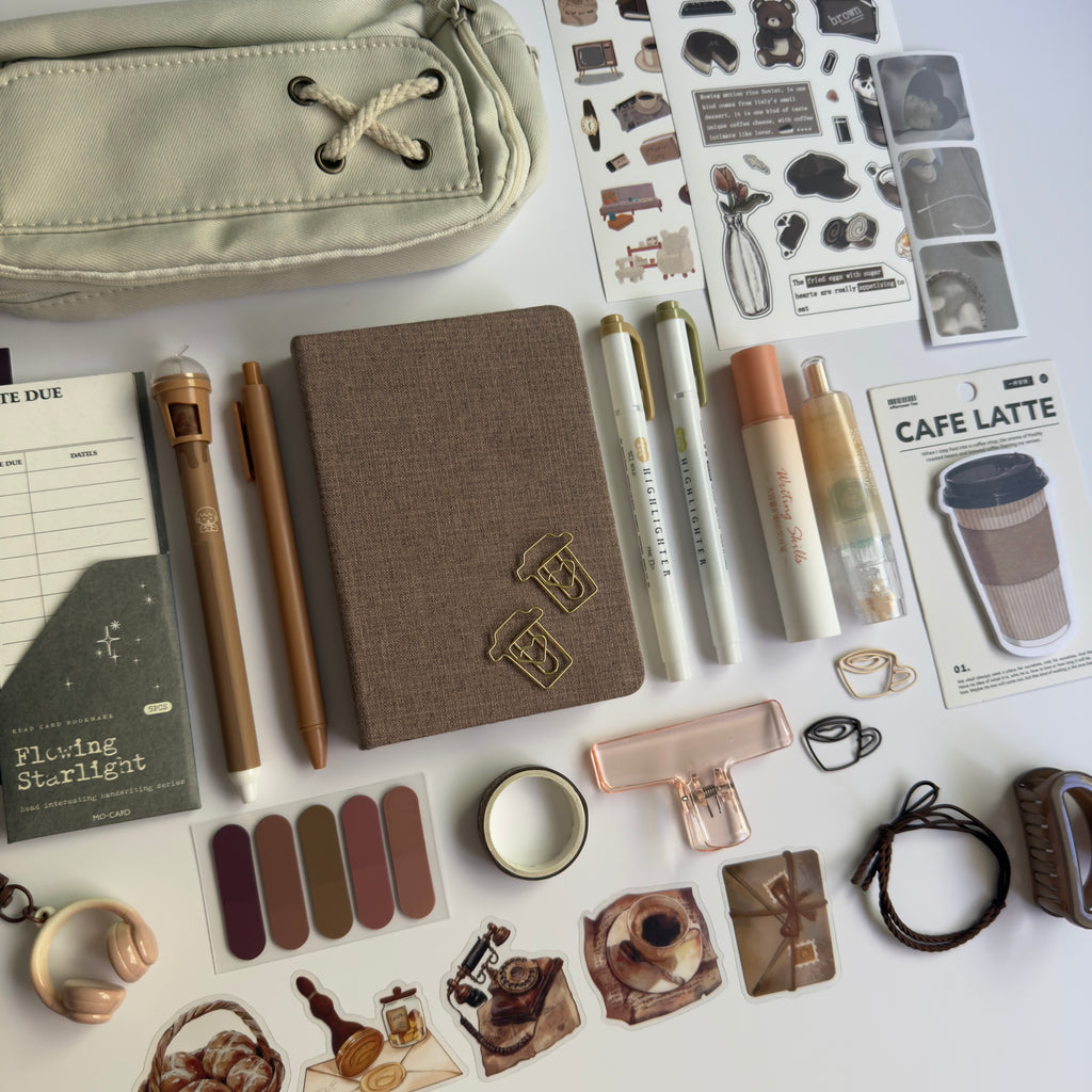 Cozy Café Journal Set 🤎