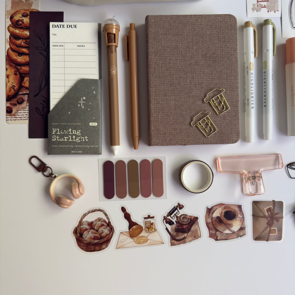 Cozy Café Journal Set 🤎