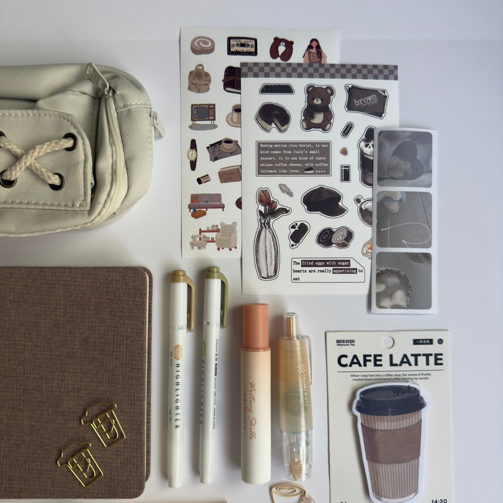 Cozy Café Journal Set 🤎