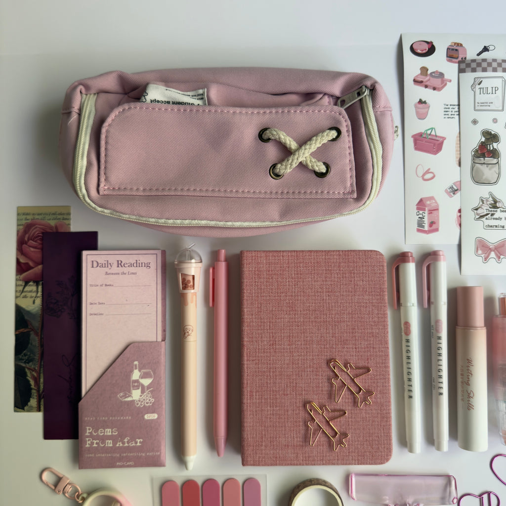 Pink Tulip Journal Set 🩷