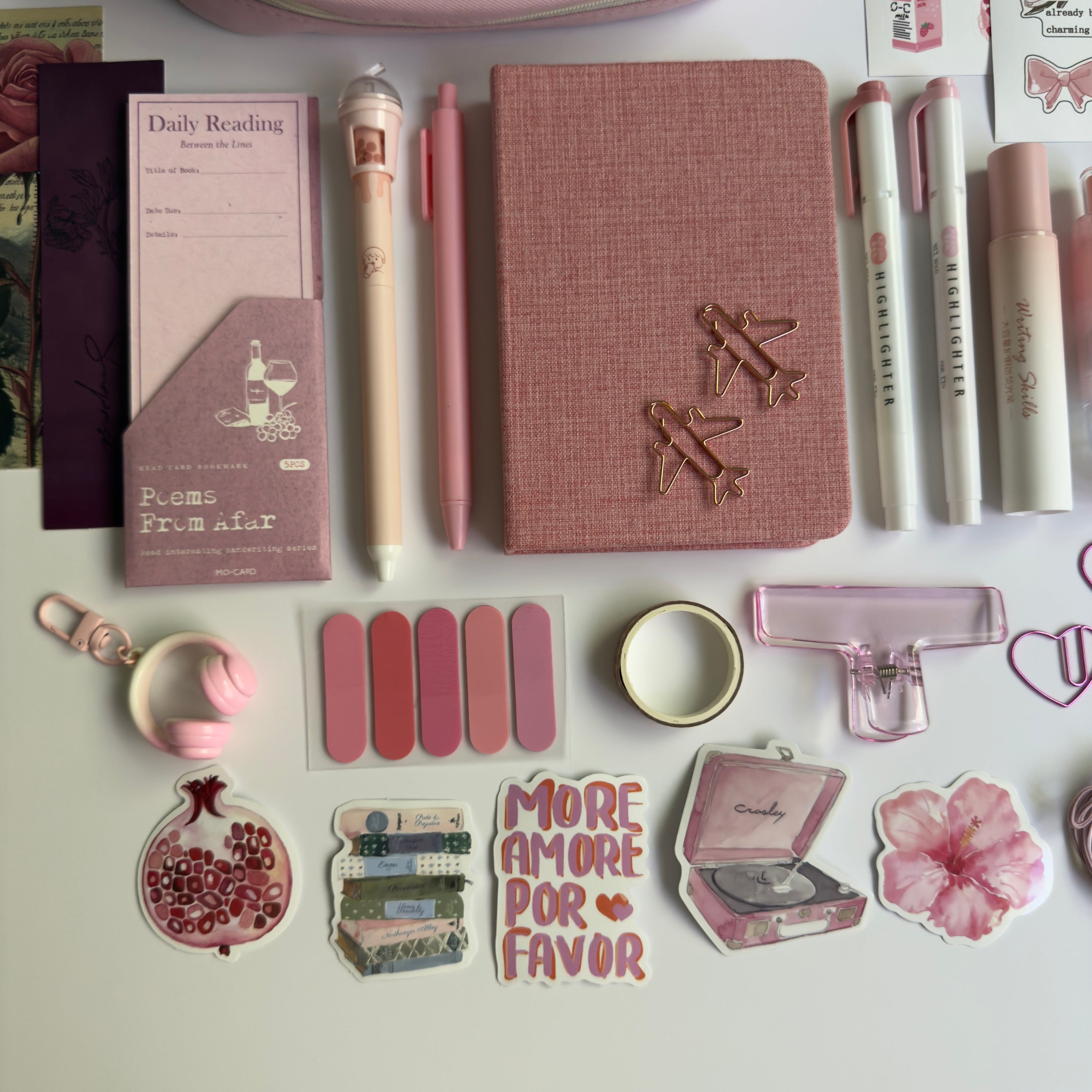 Pink Tulip Journal Set 🩷