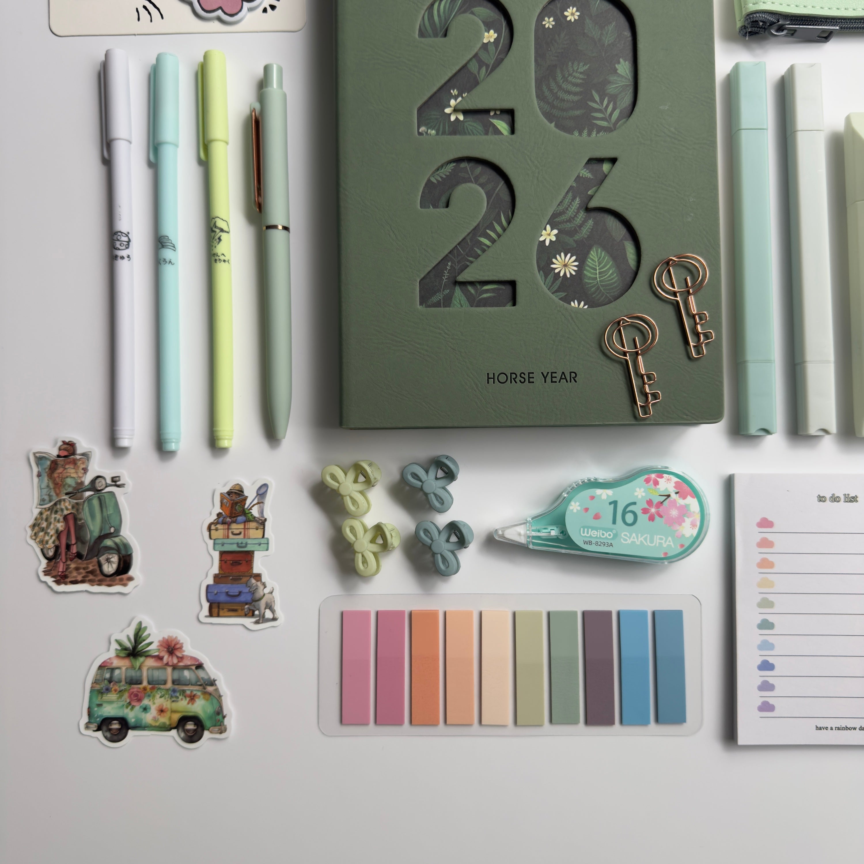 🌿 Green 2026 Year Planner Bundle