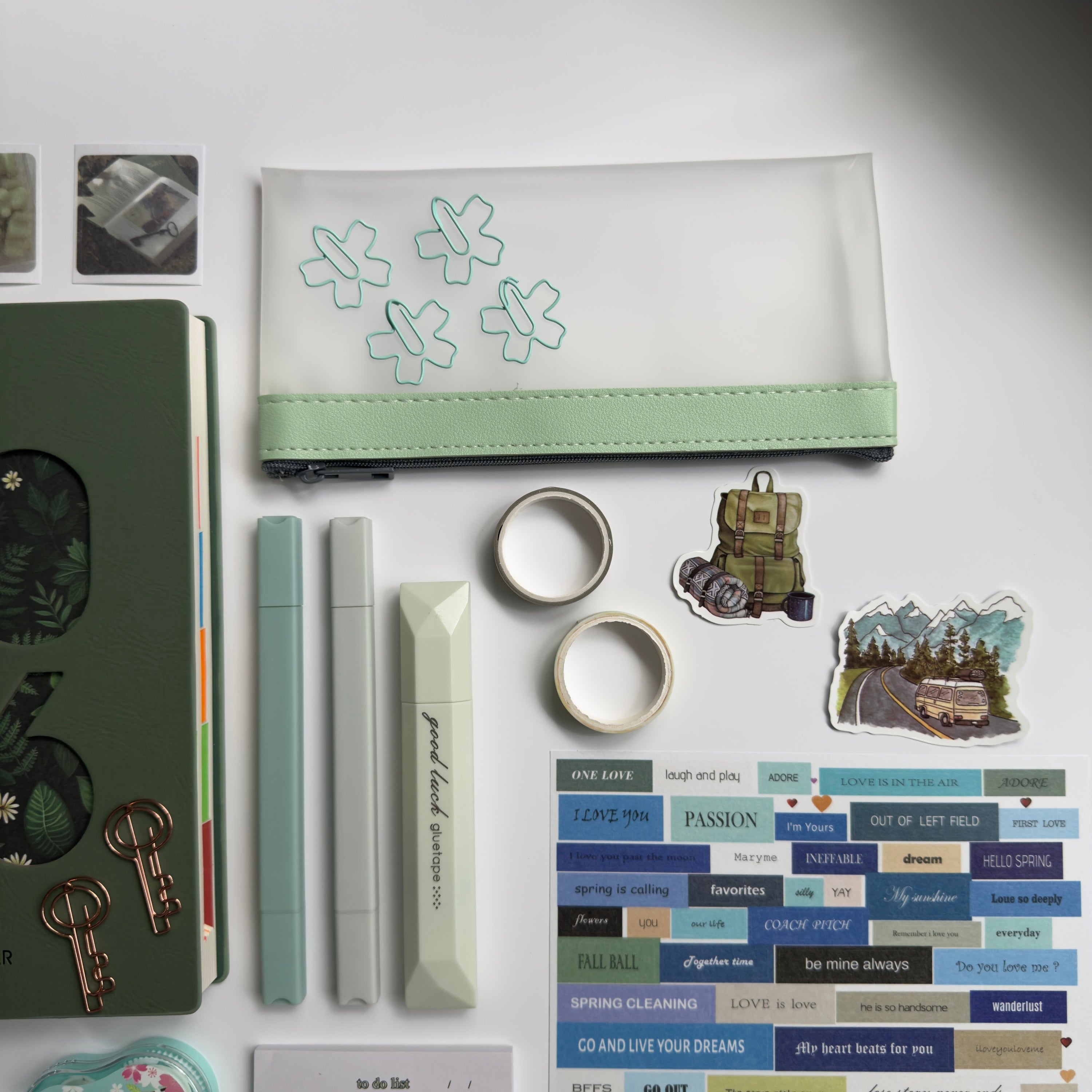 🌿 Green 2026 Year Planner Bundle