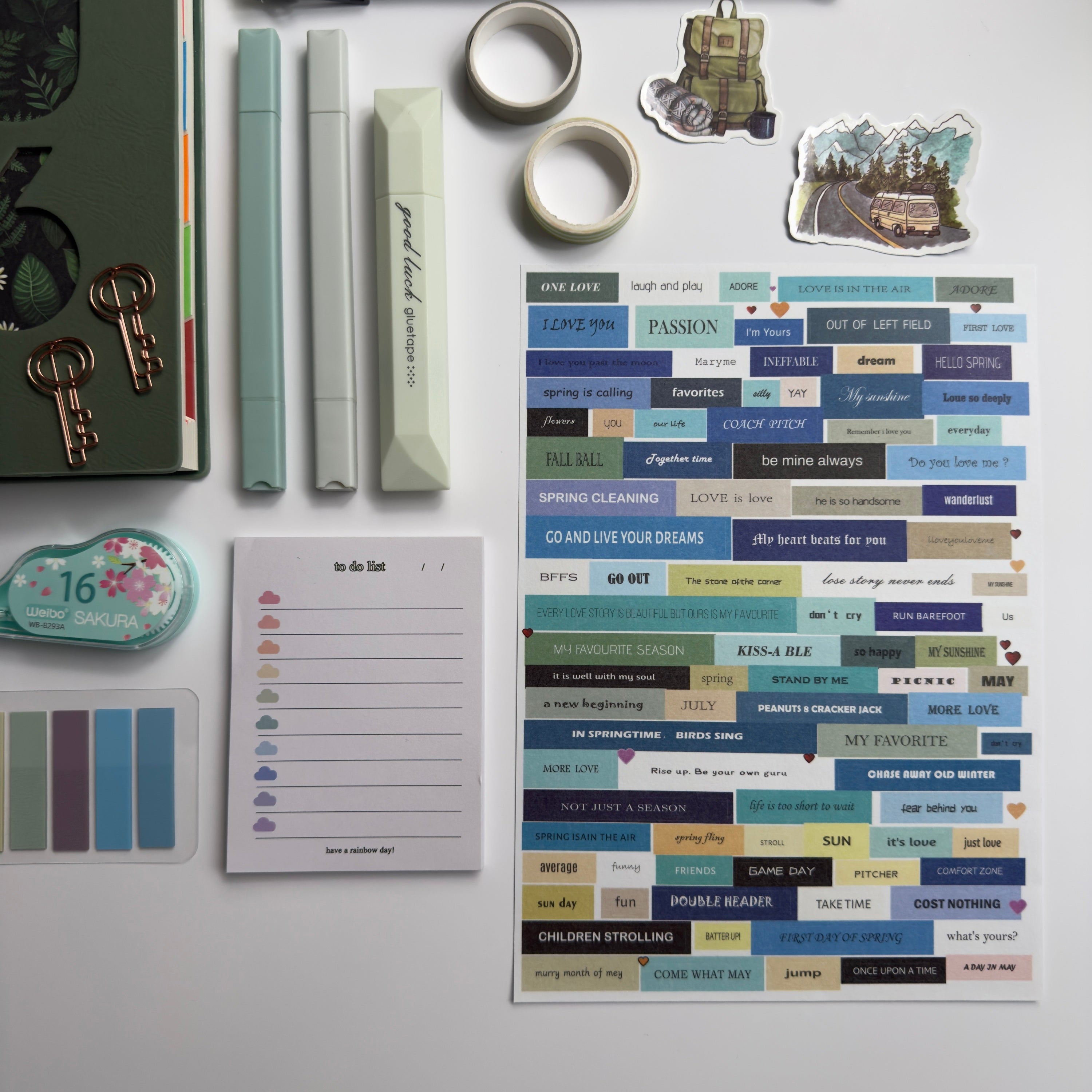 🌿 Green 2026 Year Planner Bundle