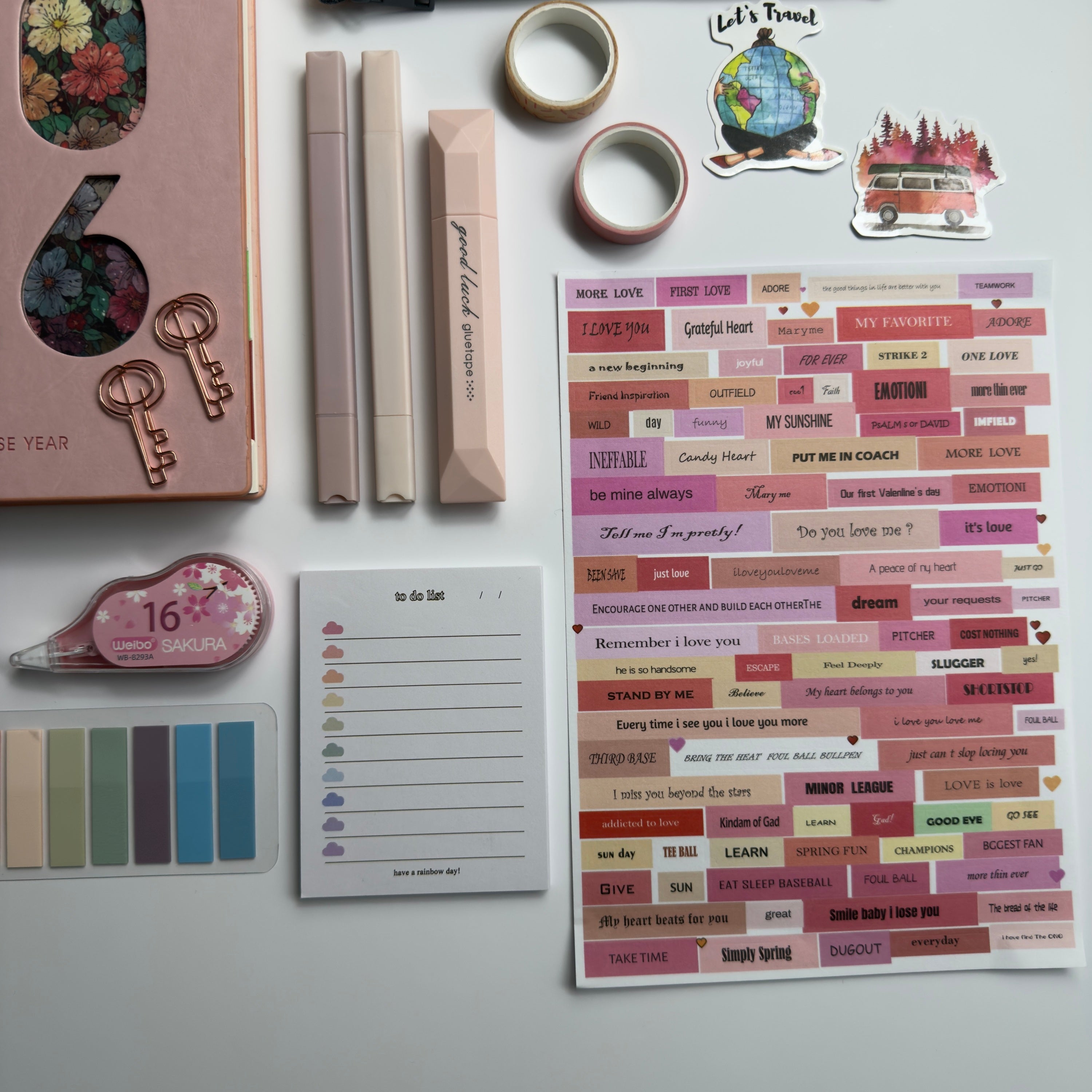 🌸 Pink 2026 Year Planner Bundle