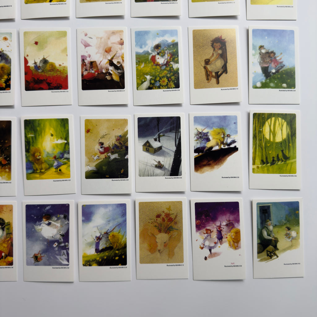 🧚‍♀️ Kim Min-Ji Classic Collection - Mini Postcards in a Tin Box