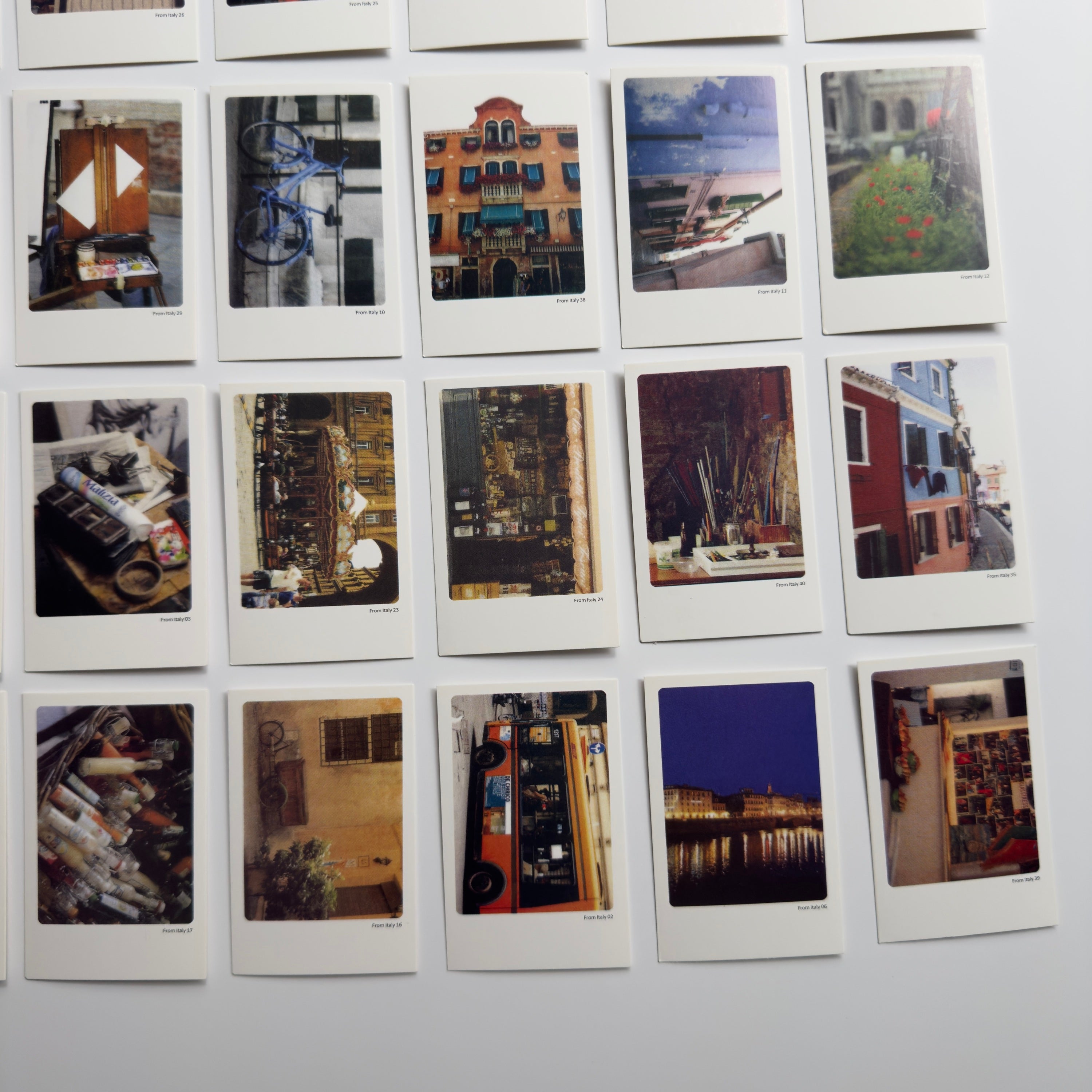 🇮🇹 Italy Collection - Mini Postcards in a Tin Box